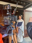 올리비아킴, 영화배우 공식 데뷔...만해 한용운 일대기 다룬 ‘님의 침묵’ 촬영
