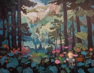 숲에서 만난 자연의 신비와 경이로움, 홍일화 개인전 《가야의 숲》