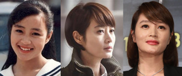 "김혜수의 둥근 이마는