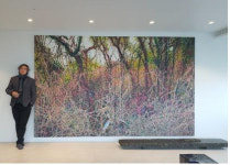 캔버스에 옮긴 제주숲의 이면...홍일화 작가 ‘상응’