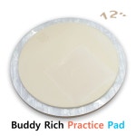 버디 리치 드럼 연습 패드 12인치 : 드럼위즈