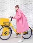 산토초이 판초우의 레인코트 비옷 남자 여자 등산용 EVA 성인용 여성 : 오퍼코리아