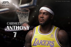 AOM TOYS 1/6 NBA 농구 LA 레이커스 카멜로 앤서니 커스텀 피규어헤드 : 방가랜드