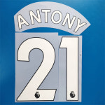 축구선수 이름 번호 유니폼 레플리카 마킹 맨체스터 유나이티드... 안토니 도스산토스 21번 네임셋 Anton...
