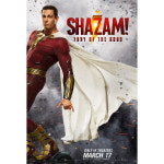 TMY-295 샤잠 신들의 분노 대형 영화 포스터 A3 재커리 리바이 DC : 조이포스터