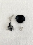 점 tray / mini black : 조 각