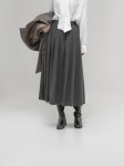 니드 플리츠 스커트 (2Color) : 더모즈