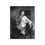 ESyem 포스터 루페 벨레즈 흑백 빈티지 여배우 초상 (2) 캔버스 아트 및 월 그림 : NegozioMo...