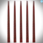 방울 옻칠젓가락 24cm 4세트 : 공구링