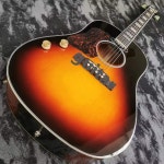 40 인치160 시리즈 선셋 솔리드 우드 섹션은 어쿠스틱 기타 연주를 의미 : 베스트321에프