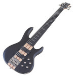 프렛리스 6 현 일렉트릭베이스 기타 5 현 액티브 기타 라 솔리드 사플렐 우드 바디 43 인치베이스 고급 :...