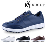 김영주골프 극게사 천연가죽 스파이크리스 골프화