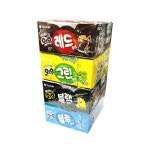 와우풍선껌4종세트 소다 포도 블랙레몬 콜라 1곽씩