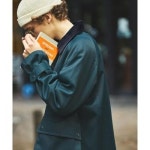 엠마 클로즈 TR 커지 오버사이즈 쇼트 헌팅 자켓 재킷 - 다크 그린 7142937