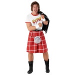 Morph Rowdy Roddy Piper 코스튬 남성용 WWE 엘리트 로디 파이퍼 성인 남성 레슬링 성인용...