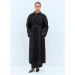 KHAITE 25 카이트 여성 로스 코트 kha0257001blk