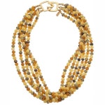 케네스제이레인 케네스 제이 레인 도금 다중 행 목걸이 Plated Multi Row Necklace