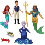 마텔 Mattel 디즈니 인어 공주 아리엘의 모험 스토리 세트 작은 인형 4개 액세서리 영화에서 영감을