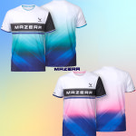 마제라 마제라 배드민턴 남성 여성 경기복 반팔 티셔츠 MSW-TSMW11501