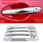 자동차 스타일링 크롬 문짝 핸들 커버 트림 오버레이 장식 마쓰다 2 3 6 CX3 CX5 CX9 DJ DL ...