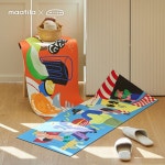 마틸라 작가콜라보 마틸라X안현정 빨아쓰는 소프트 규조토 욕실 주방매트 2종