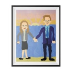 My Party Shirt Jim Pam 웨딩 포스터 사무실 마이클 스콧 페인팅 던더 미플린 27 9x43 ...