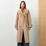 마리앤어스 캐시미어 울혼방 핸드메이드 레이블 롱 코트