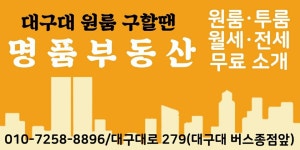 씨유 대구대원룸점 | 대구대 명품부동산중개