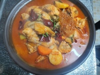 불초찜닭