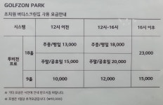 골프존파크 조치원 버디스크린