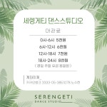 세렝게티댄스연습실 노량진