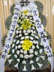 광주국빈장례문화원 근조3단화환 당일빠른배송꽃집
