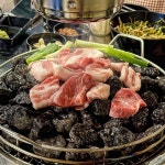 삼삼돌판생모듬오겹살 | 돌겹살