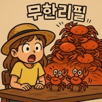 상희네수선 | 주문진 상희네횟집 홍게무한리필