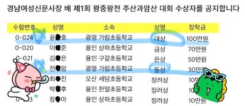 목련이영숙주산교습소 | 해냄주산암산교습소