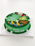 모행 떡케이크 앙금플라워 & 레터링