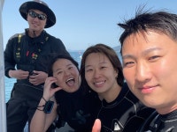 세계스킨스쿠버연맹남해지부 | 국내다이빙 시야는 마음속에...⭐️ 하지만 내사랑 연어도 먹고 연태구냥도 먹고 돌멍게도 먹고 행복했다 #남해다이빙 #스쿠버투어 #오늘여기클립