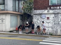 씨유 종로부암점 | 간만에 너무 재밌었던 종로시티런 부암동 업힐과 카페, 음식 모두 완벽했다 조금 더 자주 모여볼까..