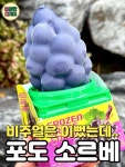 GS25구미점보점 | #내돈내산#프로즌포도소르베 ★구매처:#편의점#GS25 ★가격:4,900원 이것도 과일별로 계속 나오네요~ 이번엔 포도맛이 나왔는데 마이구미가...