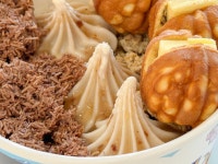앙버터 두바이월드, 앙버터 모찌밤월드, 앙버터브라운넛월드 내가 먹은건 빠작작한 헤이즐넛 카다이프가 들어간 두바이월드 🤎 #클립챌린저...
