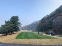 한국 산악지대 골프장⛳️ #남동현프로 #필드레슨 #골프레슨 #kpga투어프로