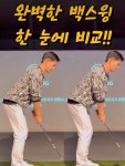 완벽한 백스윙을 위한 궤도!