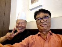 영화 북경반점 조리감독 모종안사부님과.. 중식레스토랑 리샨 여의도점에서..