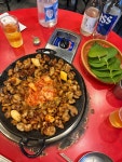 소문난곱창닭갈비 시그니처 메뉴인 #바삭알곱창 다 구워져서 나오는거라 시간은 조금 걸리지만 너무 맛있음..❤️ 양이 적나 싶었는데 다 못...