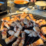 룽투코리아 신도림 | Seoul. 📍강고기 신도림본점 육즙팡팡 삼겹살에 맛도리 사이드메뉴가 한가득. #오늘클립챌린지 #신도림맛집 #강고기신도림본점