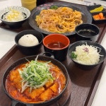 #오늘클립챌린지#나베야돈까스본점#돈까스나베#우삼겹볶음우동#리얼치즈돈까스 다 맛있었어 ㅠ 숨은 찐 맛집