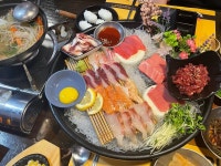 상도회참치랑회 | #오늘클립챌린지 연신내 참치랑 회 맛집 ~~ 한상 좋다!
