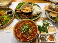 베트남요리전문점(NANGPHO)낭퍼 | #오늘클립챌린지 #다낭 한시장 냐벱 베트남 가정식요리 전문점 #완전완전 맛집 #다시가고픈집 #곱창쌀국수가 으뜸인집 강추
