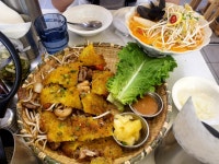 반쎄오랑 해산물로제쌀국수 맛나게 먹었다. 고유가지원금도 사용돼서 더 좋았다는^0^ #오늘클립챌린지#몬안베띠#정자동맛집