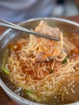 참밀면진국밥 | 전포 돼지국밥 맛집답게 진국이다. 맛보기냉채수육 이건 막걸리 안주로 딱일세 푸짐한 야채 부드러운 수육 듬뿍~ #전포밀면 #전포동밀면...